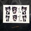 1 Piece Scorpion King Design Temporary Tattoo 3D A3D-14 Flash Metallic Tattoo Stickers Blue Brown Tattoo Kids Men view 3