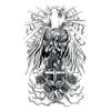 15 * 21Cm Angel Came Into The World Waterproof Temporary Tattoos Men Tattoo Body Tatoo Sleeve Art Henna Tattoo view 1