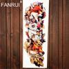 3D Long Lasting Roar Wolf Temporary Tattoo Flower Tribe Owl Men Shoulder Tattoo Stickers Full Body Arm Art Leg Tatto Women view 3