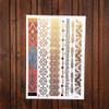 1Pc Hot Indian Angel Wing Tattoo Gold Metallic Sun Pattern Temporary Tattoo Sticker Waterproof Arm Hand Leg Tatoo Body Art Ayh72 view 3