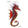 200Pcs Beauty Hippocampus Waterproof Temporary Tattoos Men Tattoo Life Tatoo Temporary Stickers view 3