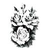 30Pcs Beauty Peony Tree Waterproof Temporary Tattoos Men Flower Tattoo Kids Henna Sleeve Tatoo Tatuagem view 1
