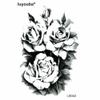 30Pcs Beauty Peony Tree Waterproof Temporary Tattoos Men Flower Tattoo Kids Henna Sleeve Tatoo Tatuagem view 2