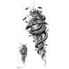 10Styles Crow/Lion/Snake/Sword/Flower Waterproof Temporary Tattoos Men Flash Tatoo Stickers Tattoo Body Art Henna Tattoos view 3