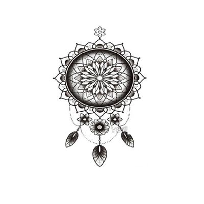 12X19Cm Waterproof Temporary Tattoos Flash Tattoo Sticker Chest Waist Tribal Tatoo Diy Arm Tattoo Women