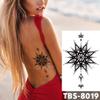 12X19Cm Waterproof Temporary Tattoos Flash Tattoo Sticker Chest Waist Tribal Tatoo Diy Arm Tattoo Women view 3