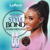 Laflare New Travel Size Mousse Foam - Hair Styling, Shine and Volume Mousse for Braid and Locs (Orchid) view 2