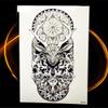Flying Eagle Temporary Tattoo Black Sketch Waterproof Henna Tattoo Stickers 21 * 15Cm Men Women Body Art Tatoo Arm Sleeve view 2