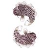 200Pcs Carp Waterproof Temporary Tattoos Men Tattoo Maquiagem Delineador Adesivo Henna Tatoo Temporary Tattoo view 1