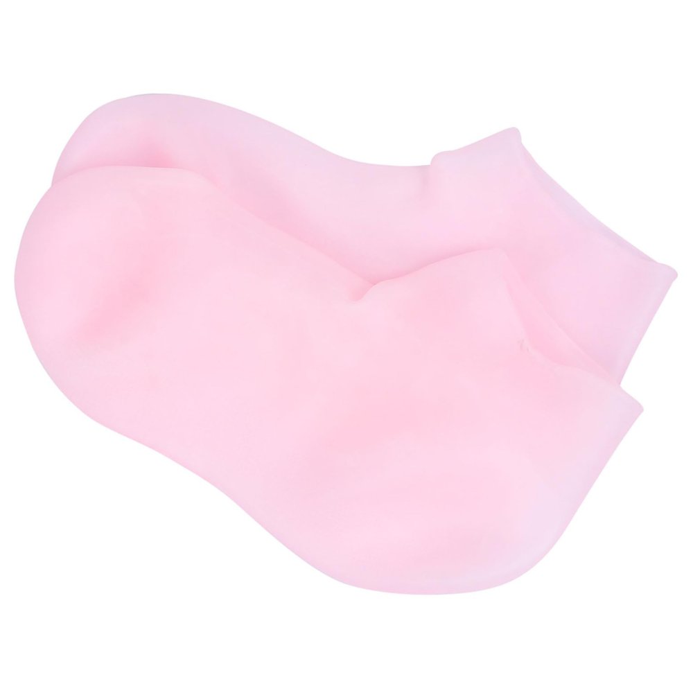 FOMIYES 1 Pair Moisturizing Foot Exfoliating Socks Foot Care Elastic Socks for Men Women Pink m 35-37