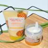 Fruit Glow- Coconut Sugar + Lactic Acid Exfoliating Facial Polish With Vitamins A, C & E 4 Oz view 3