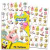 Spongebob Squarepants Temporary Tattoos for Kids and Adults - 75 Spongebob Tattoos For Party Favors Goodie Bags and More (Spongebob Party Supplies Bundle) view 1