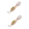 Alipis 2pcs Exfoliating Foot File Pumice Stone Nail Brush Foot Reducer for Soft Smooth Skin and Removal for Pedicures view 1