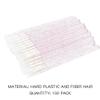 Disposable Eyeliner Brush Applicator Cosmetic Eye Wand Eyeliner Makeup Tool (pink- pack of 100) view 4