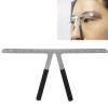 Restokki Eyebrow Ruler 3-Point Positioning Ruler, 1PC Permanent Eyebrow Makeup Ruler, Microblading Grooming Stencil Shaper Permanent Eyebrow Measuring Tool DIY Ruler Kit view 4