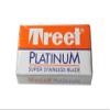 100 Treet Platinum Super Stainless Double Edge Razor Blades - New Space Saving Format view 2