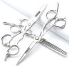6/6.5-inch professional hairdressing set with sharp blades, easy to trim, suitable for hairdressers, hair salons, and families. (6 inch-3pc) view 1