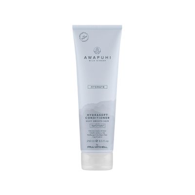 Awapuhi Wild Ginger by Paul Mitchell HydraSoft Conditioner, For Silky Smooth Hair, Ideal For All Hair Types, Especially Dry + Frizzy Hair, 8.5 oz.