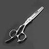 6/6.5-inch professional hairdressing set with sharp blades, easy to trim, suitable for hairdressers, hair salons, and families. (6-in thinning scissors) view 3