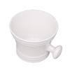 Plastic Shaving Soap Bowl, Foam Shaving Soap Cream Bowl Men Shaving Bowl Soap Cream Bowl with Handle Soap Mug Bowl Barber Cleaning Soup Cup Shaving Brush Bowl for Men (White) view 4