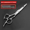 6/6.5-inch professional hairdressing set with sharp blades, easy to trim, suitable for hairdressers, hair salons, and families. (6-inch cutting scissors) view 3