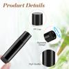 100 Pcs 5g Plastic Lipstick Tube Empty Black Lip Balm Tubes Containers Lip Gloss Storage Container Holder with Caps for DIY Lip Balm Cosmetic view 3
