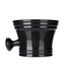 Plastic Shaving Soap Bowl, Foam Shaving Soap Cream Bowl Men Shaving Bowl Soap Cream Bowl with Handle Soap Mug Bowl Barber Cleaning Soup Cup Shaving Brush Bowl for Men (Black) view 1