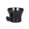 Plastic Shaving Soap Bowl, Foam Shaving Soap Cream Bowl Men Shaving Bowl Soap Cream Bowl with Handle Soap Mug Bowl Barber Cleaning Soup Cup Shaving Brush Bowl for Men (Black) view 3