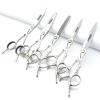 6/6.5-inch professional hairdressing set with sharp blades, easy to trim, suitable for hairdressers, hair salons, and families. (6 inch-5pc) view 1
