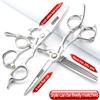 6/6.5-inch professional hairdressing set with sharp blades, easy to trim, suitable for hairdressers, hair salons, and families. (6 inch-5pc) view 3