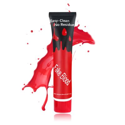 ZHISHUDL Realistic Effects Fake Blood Cream - Washable, Scar Wound & Clothes Halloween SFX Makeup