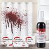 ZHISHUDL Fake Blood Spray 2.1oz(60 ml) Fake Blood Gel With Spong Washable Fake Blood Makeup for Clothes Face Body,Halloween Special Effects Clown Cosplay Vampire Zombie Makeup Kit view 4
