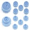 Face Care Skin Beauty Set Spare Parts Water Scrub Silicone Tips (12 pcs Small and Large Vortex) view 1