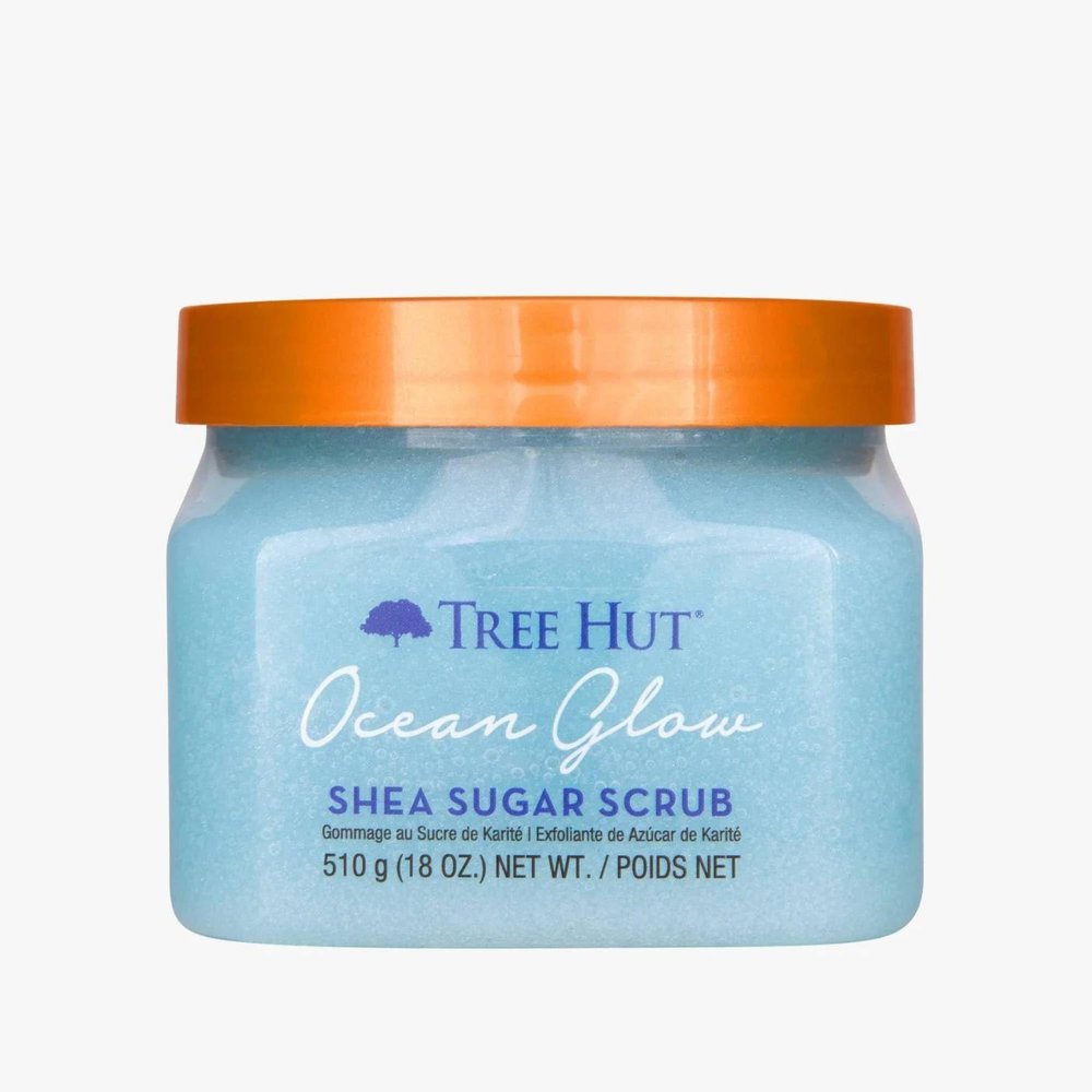 Tree Hut Ocean Glow Hydrating Shea Sugar Scrub - Replenish & Renew, 18 Ounce (Pack of 1)