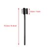 Double Head Eyelash Eyebrow Brush Comb, Brow & Lash Shaper, Stainless Steel Eyebrow Brush Eyelash Separator Brow Comb Lash Spoolie Brush, Grooming and Shaping Brows view 3