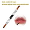 FantasyDay Disposable Makeup Lip Brushes - 100pcs/Set Dual Head Mini Lip Applicator Eyeshadow Wands, Portable Lip Gloss Brush for Easy Evenly Applying Lip Makeup No Shedding #1 view 3