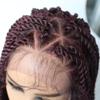 Braided Wigs For Black Women 35" Soft Swiss Lace Front Braids Wigs Light Weight Braiding Wigs With Baby Hair Premium Quality Kanekalon Synthetic Braided Wigs Knotless Box Braid Wigs For Women (LL603663A, #1B/99JT) view 3