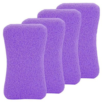 4pcs Callus Exfoliate Stone for Feet Care Pumice Stone Pedicure Scrubber for Feet Hard Skin Remove ()