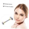 FRCOLOR Double- Facial Roller for Skin Care Natural Stone Massaging Roller for and Wrinkles Dual-sided Tool for Relaxation and for Face Eyes and Neck view 3