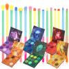 Docolor 16Pcs Colorful Eye Makeup Brushes Set + 54 Colors Gemstone Eeyshadow Palette Pigmented Matte Shimmer Metallic Blendable Soft Cream Powder Makeup Eye Shadow Palettes view 1