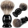 Black Badger Shaving Brush and Shaving Bowl view 2