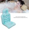 Alomejor Full Body Bath Pillow Quick Drying High Elasticity Bathtub Cushion Hanging Hole Bathtub Cushion (Blue) view 2