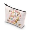 WCGXKO Divorce Gift Ex Wife Makeup Bag Zipper Pouch (DIVORCE IT) - Travel/On-the-go, Makeup Storage, Organizing Essentials, Gift for Cosmetic Enthusiasts view 1