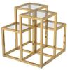 Gulab Homes Casini Accent Table in Gold 501632GL view 1