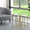 Gulab Homes Casini Accent Table in Gold 501632GL view 2
