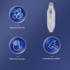 Silver Nose Hair Trimmer, Mini Manual Nose Hair Trimmer for Man, Gentle Nose Ear Hair Removal Tool for Home Office and Travel Use view 4
