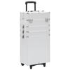FAMIROSA Make-up Trolley Aluminum Silver,Weight:13.76lbs,91814 view 1