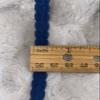 10 Yards Navy Blue Scalloped Lingerie Stretch Lace Headband Lingerie 1/2" Wide view 1