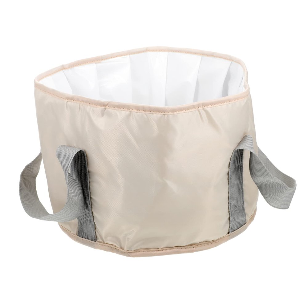 1pc Folding Bucket Camping Collapsible Bucket Collapsible Water feet Soaking Bag Home Pedicure Basin Folding Water Basin Foot Travel Thickened peva Waterproof Membrane