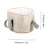 1pc Folding Bucket Camping Collapsible Bucket Collapsible Water feet Soaking Bag Home Pedicure Basin Folding Water Basin Foot Travel Thickened peva Waterproof Membrane view 2